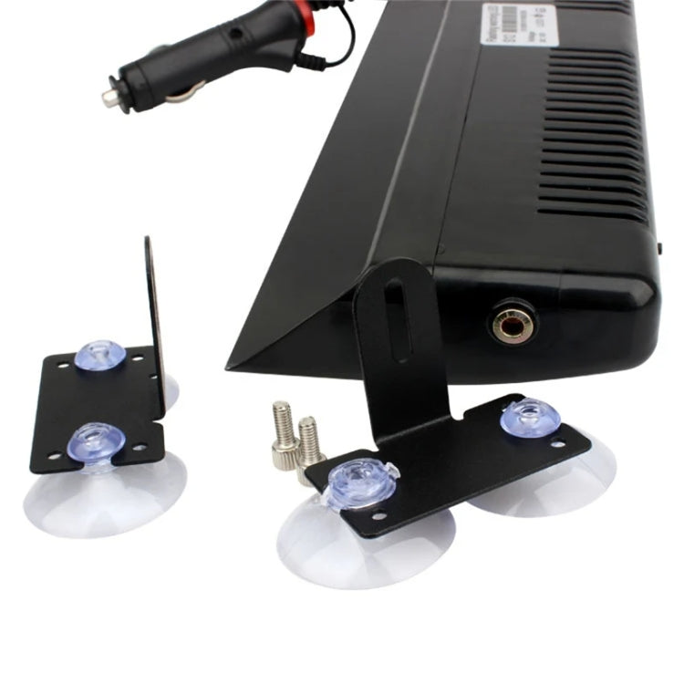 12 LED Car Front Suction Cup High Brightness Strobe Light(Red Blue) - Warning Lights by PMC TechLife | Online Shopping South Africa | PMC TechLife | Buy Now Pay Later Mobicred