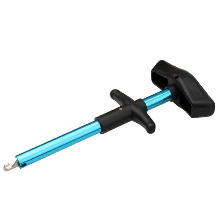 Aluminum Alloy Decoupler T-Shaped Fish Hook Remover Sea Fishing Equipment 24 X 7.5cm, Spec: Blue - Fishing Hooks by PMC TechLife | Online Shopping South Africa | PMC TechLife