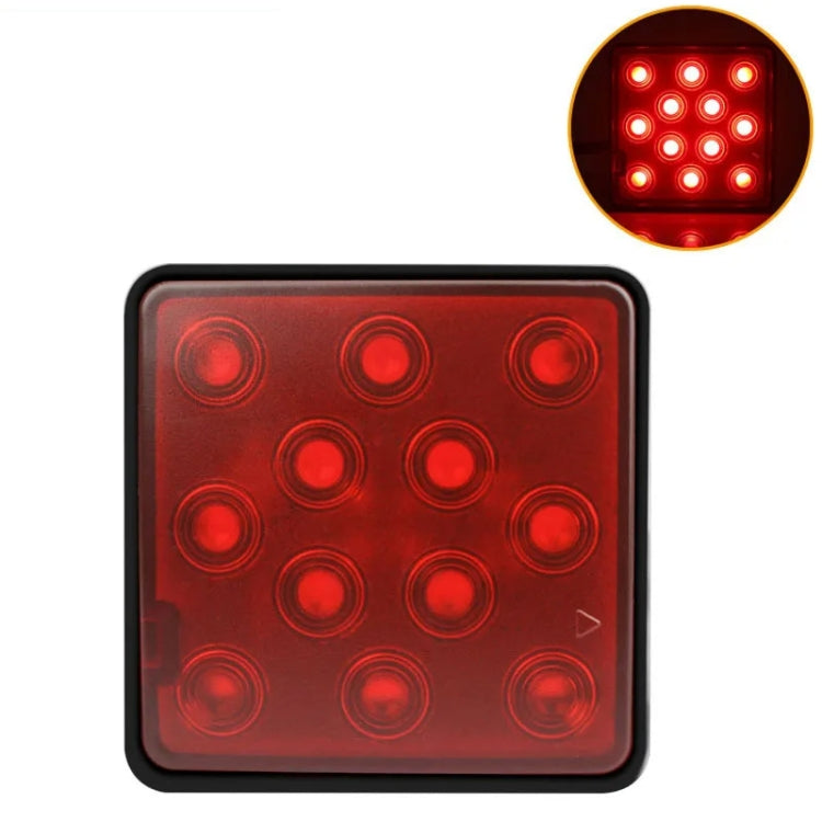 Automotive LED Trailer Lights Universal Rear Brake Lights, Color: Red Shell 12 Lights - Warning Lights by PMC TechLife | Online Shopping South Africa | PMC TechLife | Buy Now Pay Later Mobicred