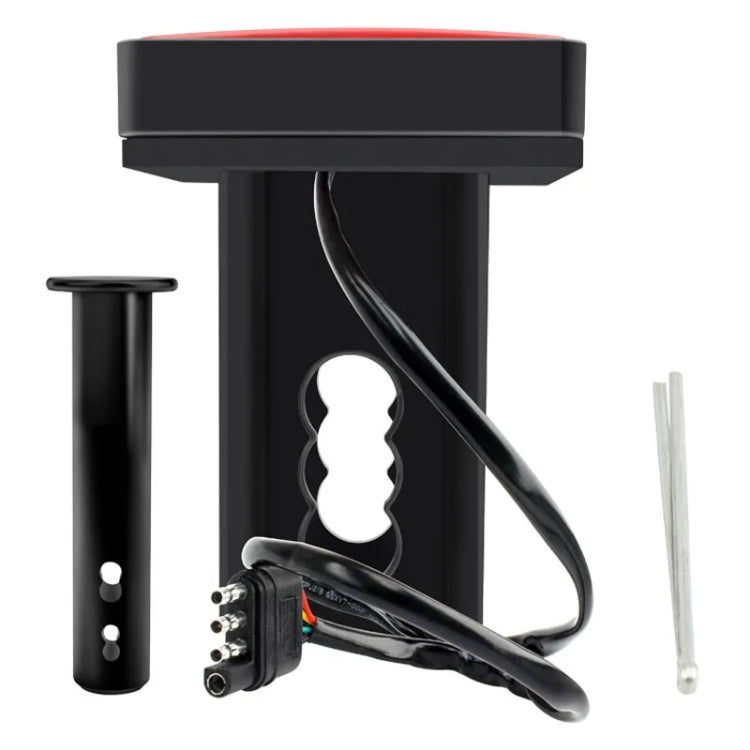 Automotive LED Trailer Lights Universal Rear Brake Lights, Color: Black Shell 12 Light - Warning Lights by PMC TechLife | Online Shopping South Africa | PMC TechLife | Buy Now Pay Later Mobicred
