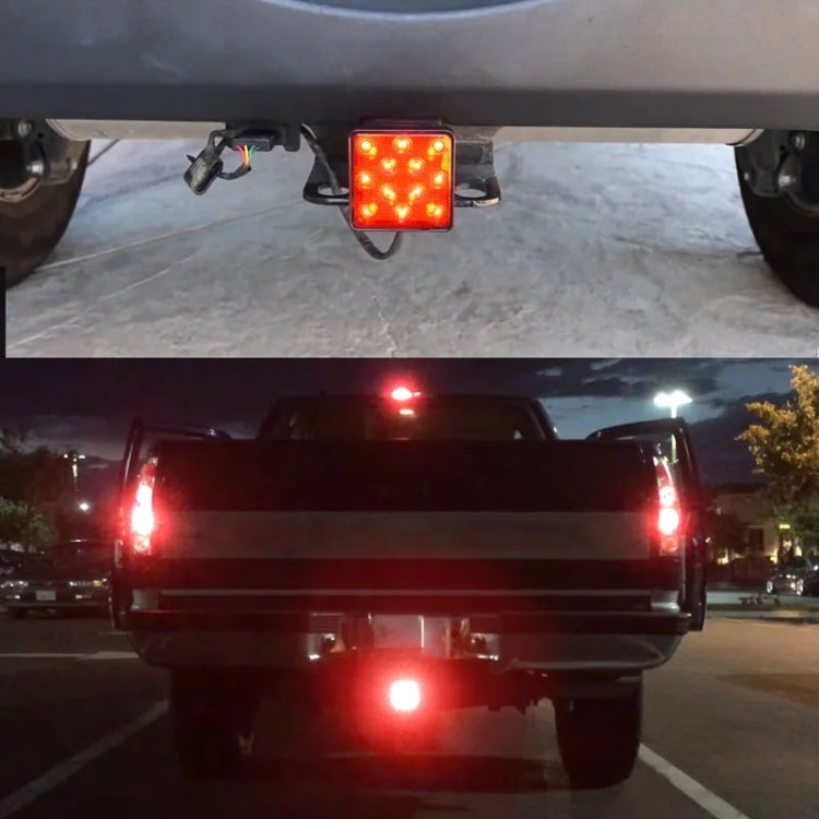 Automotive LED Trailer Lights Universal Rear Brake Lights, Color: Red Shell 12 Lights - Warning Lights by PMC TechLife | Online Shopping South Africa | PMC TechLife | Buy Now Pay Later Mobicred