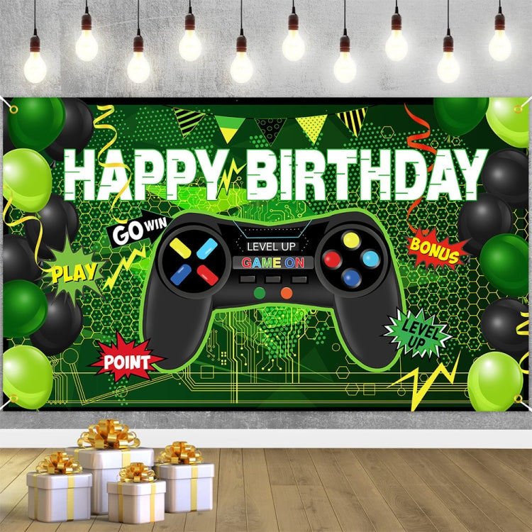 180x110cm Game Console Theme Birthday Background Birthday Party Decoration Banner(2023SRB51) - Birthday Party by PMC TechLife | Online Shopping South Africa | PMC TechLife