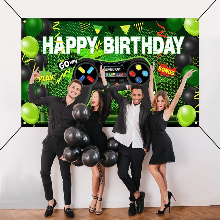 180x110cm Game Console Theme Birthday Background Birthday Party Decoration Banner(2023SRB51) - Birthday Party by PMC TechLife | Online Shopping South Africa | PMC TechLife