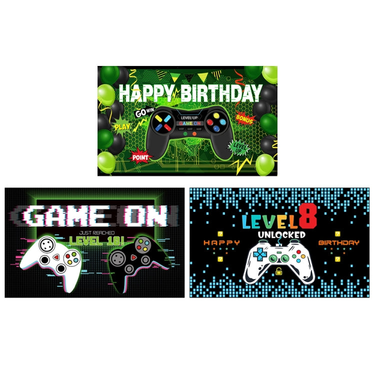 180x110cm Game Console Theme Birthday Background Birthday Party Decoration Banner(2023SRB51) - Birthday Party by PMC TechLife | Online Shopping South Africa | PMC TechLife