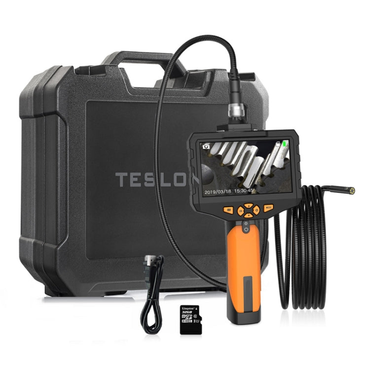 Teslong NTS300 5.5mm-1M Dual Lens Waterproof 5 Inch HD Industrial Borescope Auto Repair Tools - free shipping - PMC TechLife - Order now!