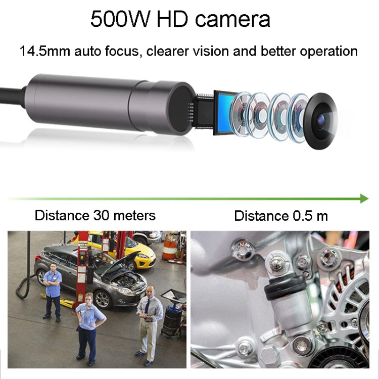 Teslong NTS500 5.5mm-3M Dual Lens 5 Inch Large Screen Industrial Pipe Borescope Industrial Inspection Tools - free shipping - PMC Jewellery - Order now!