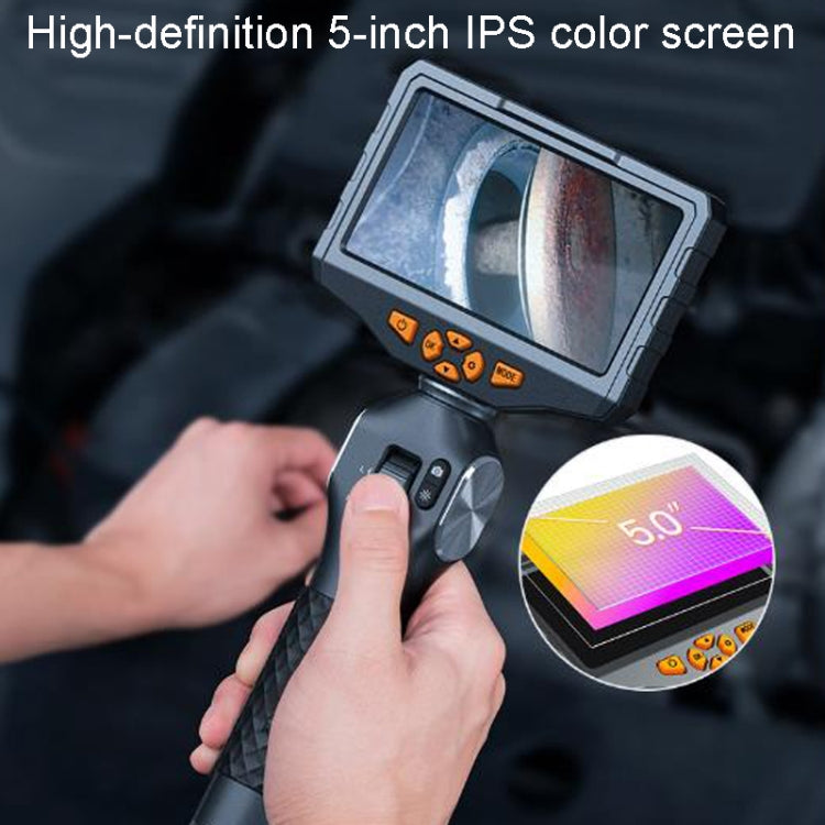 TESLONG TD500 8.5mm Lens HD 5 Inch Large Screen 360 Degree Dual Steering Borescope Industrial Components Overhaul - free shipping - PMC Jewellery - Order now!