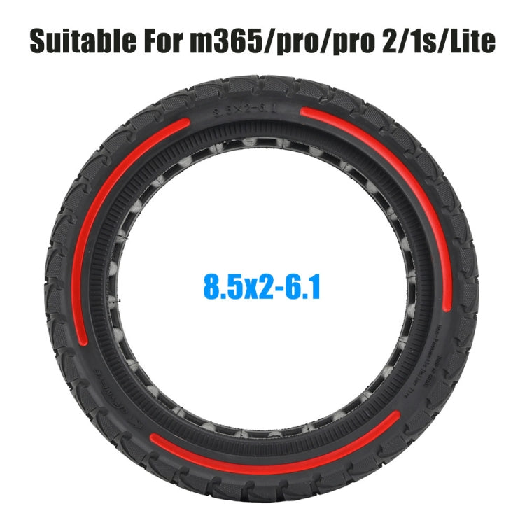 8.5 x 2 inch Colorful Flick Off-road Honeycomb Tires for Xiaomi M365 / Pro / Pro 2 / 1S / Lite(Tricolor) - Accessories & Parts by PMc TechLife | Online Shopping South Africa | PMc TechLife | Buy Now Pay Later Mobicred