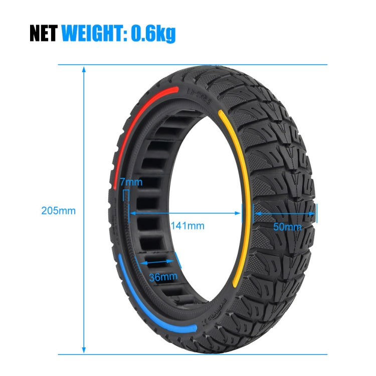 8.5 x 2 inch Colorful Flick Off-road Honeycomb Tires for Xiaomi M365 / Pro / Pro 2 / 1S / Lite(Tricolor) - Accessories & Parts by PMc TechLife | Online Shopping South Africa | PMc TechLife | Buy Now Pay Later Mobicred