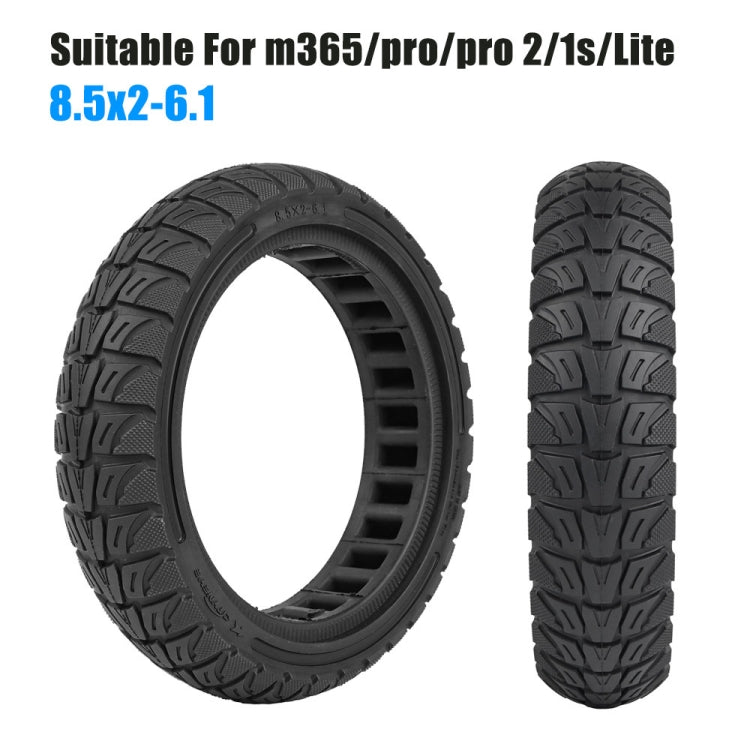 8.5 x 2 inch Colorful Flick Off-road Honeycomb Tires for Xiaomi M365 / Pro / Pro 2 / 1S / Lite(Tricolor) - Accessories & Parts by PMc TechLife | Online Shopping South Africa | PMc TechLife | Buy Now Pay Later Mobicred