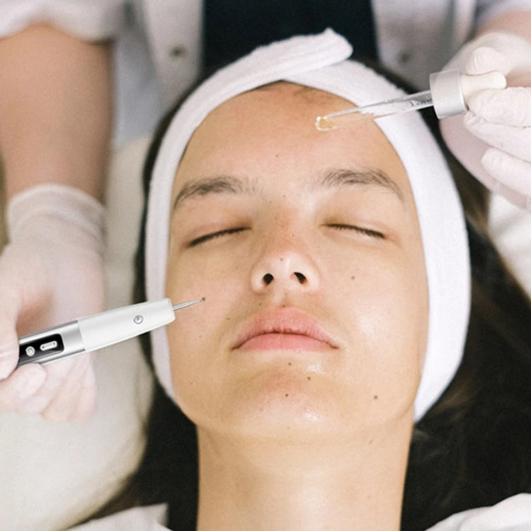 15 Gears Rechargeable Mole Spotting Pen Laser Beauty Instrument Spot Removal Magic Tool(Silver) - free shipping - PMC TechLife - Order now!