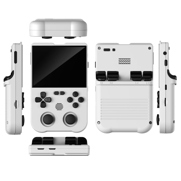 AMPOWN XU10 Handheld Game Console 3.5-Inch IPS Screen Linux System Portable Video Arcade 64G(White) - free shipping - PMC Jewellery - Order now!