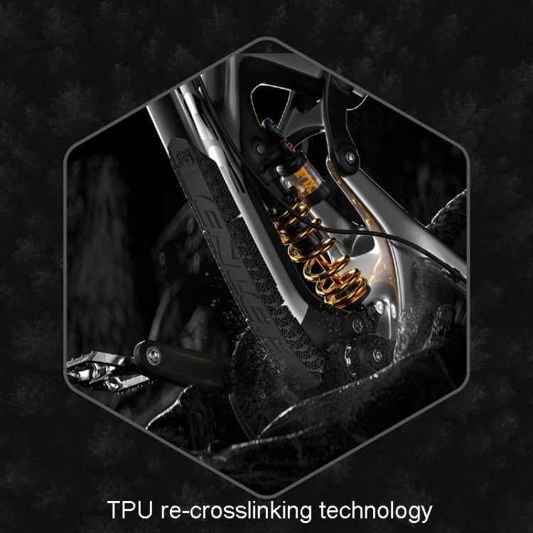 ENLEE E-645 Bicycle Frame Protectors Mountain Bike Road Bike Bumper Covers Downtube Guards(Black) - Protective Cases by ENLEE | Online Shopping South Africa | PMC TechLife | Buy Now Pay Later Mobicred