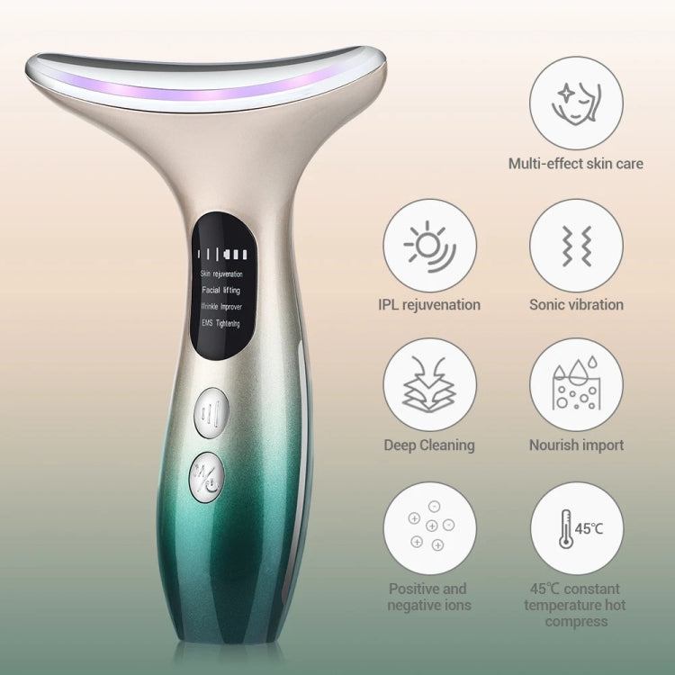 HY38 EMS Micro-Current Constant Temperature Neck Beauty Instrument Facial Introduction Device(Gradient) - Beauty Instrument by PMC TechLife | Online Shopping South Africa | PMC TechLife | Buy Now Pay Later Mobicred