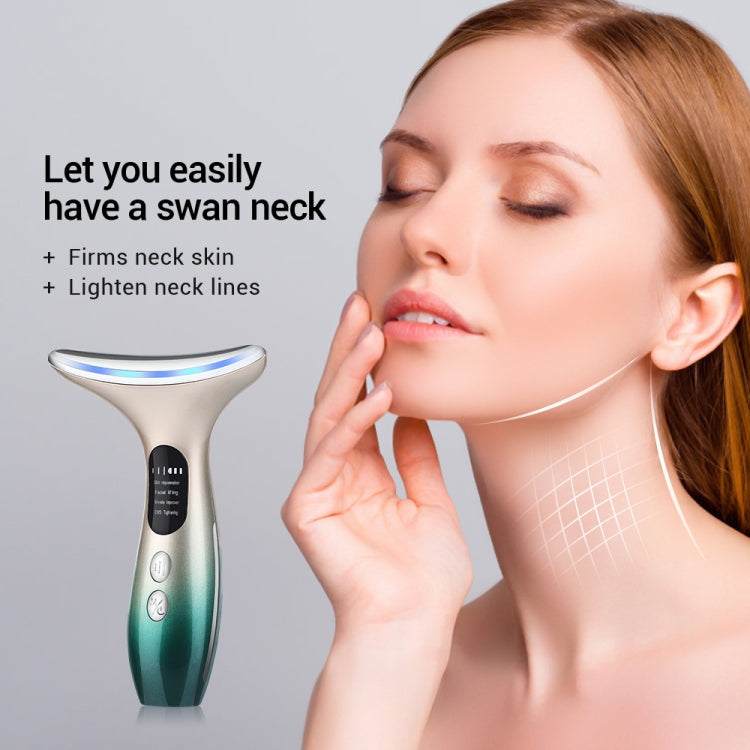 HY38 EMS Micro-Current Constant Temperature Neck Beauty Instrument Facial Introduction Device(White) - free shipping - PMC TechLife - Order now!
