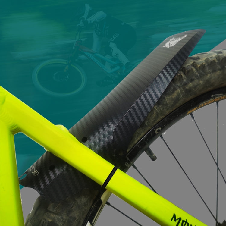 ENLEE Mountain Bike Fenders Mountain Bicycle Saddle Universal Riding Accessories, Model: Carbon Fiber - Mudguards by ENLEE | Online Shopping South Africa | PMc TechLife | Buy Now Pay Later Mobicred