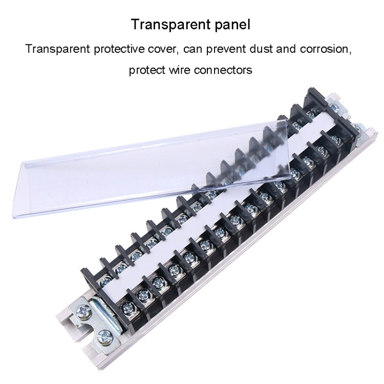 CHINT TD-2015 Terminal Block Rail Type Wiring Block Paralleling Wires Wire Connector - Booster Cable & Clip by CHNT | Online Shopping South Africa | PMC TechLife | Buy Now Pay Later Mobicred