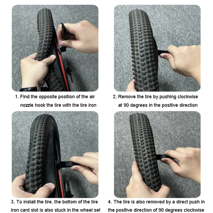 ENLEE Q-10 Bicycle Mountain Bike Tire Repair Pry Bar Disassembly And Maintenance Tool Accessories(Olive Green) - Maintenance tools by ENLEE | Online Shopping South Africa | PMc TechLife | Buy Now Pay Later Mobicred