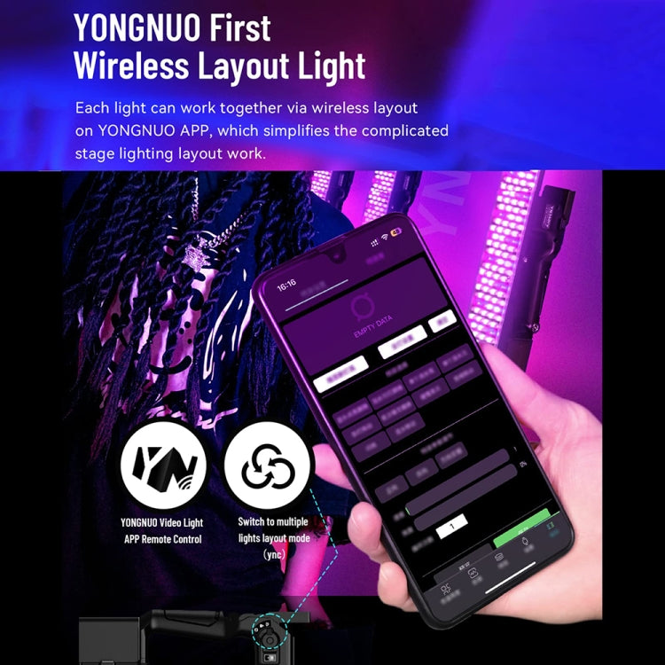 YONGNUO YN360IV 480 LEDs RGB APP Controlled Photography Fill Light, Spec: Standard+NP-F750 - free shipping - PMC TechLife - Order now!