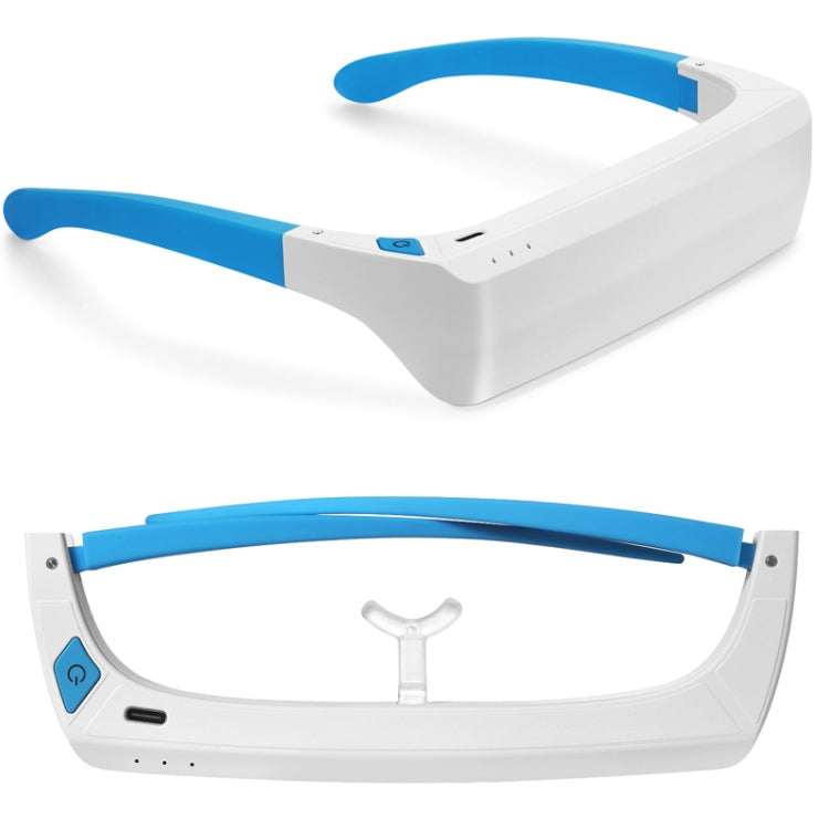 SAD Light Therapy Glasses Wearable UV-Free Blue & White LED Light Therapy Lamp English Version - free shipping - PMC TechLife - Order now!