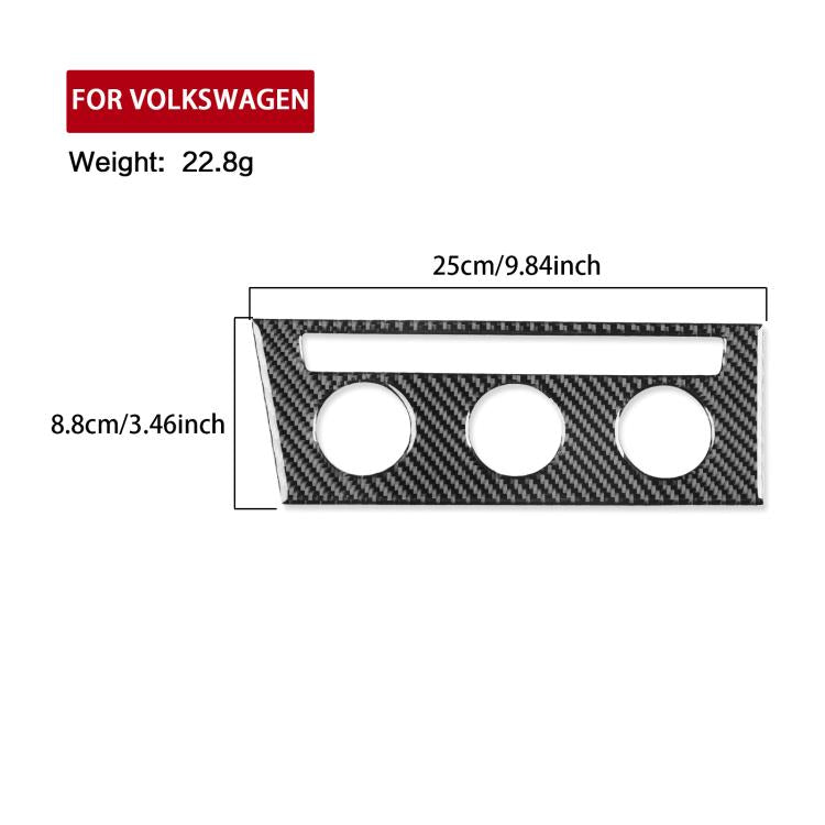 For Volkswagen Sagitar 2019-2023 A Model Left-Hand Drive Central Control Air Conditioning Panel Sticker(Red) - free shipping - PMc TechLife - Order now!