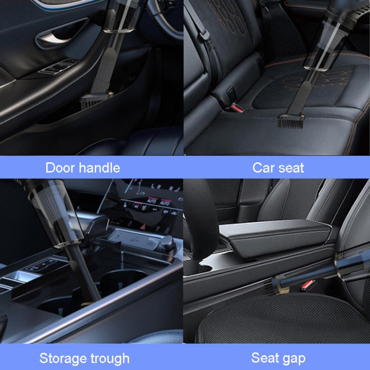 Rechargeable Small Handheld Car Dustbuster Vacuum Cleaner With Powerful Suction For Car And Home - Vacuum Cleaner by PMC TechLife | Online Shopping South Africa | PMC TechLife