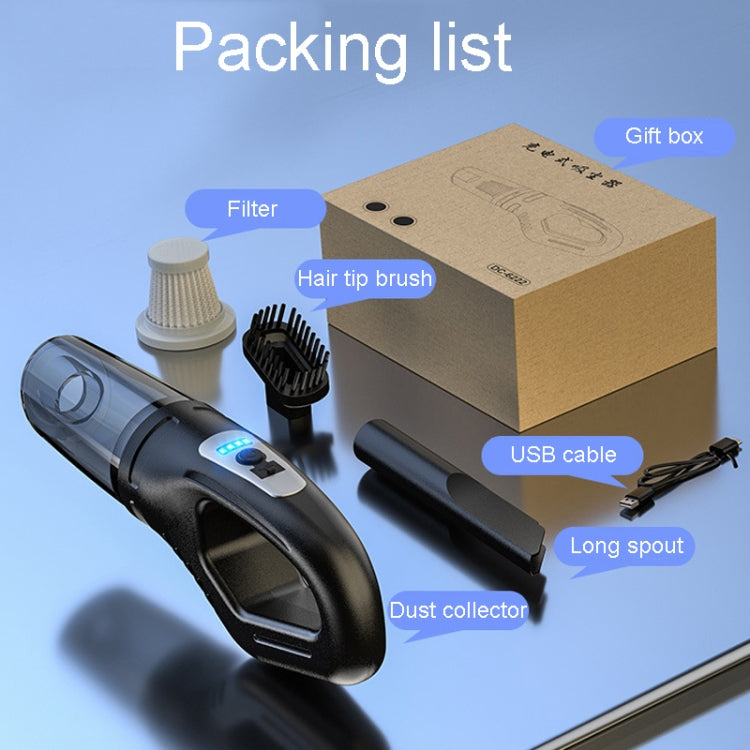 Rechargeable Small Handheld Car Dustbuster Vacuum Cleaner With Powerful Suction For Car And Home - Vacuum Cleaner by PMC TechLife | Online Shopping South Africa | PMC TechLife