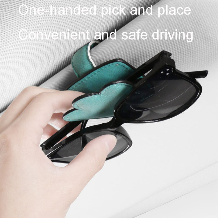 Automotive Shade Eyewear Holder Car Visor Sunglasses And Ticket Organizer(Gray) - Sunglasses & Glasses Clips by PMC TechLife | Online Shopping South Africa | PMC TechLife | Buy Now Pay Later Mobicred