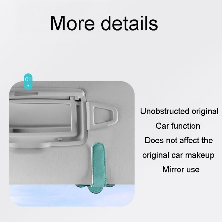 Automotive Shade Eyewear Holder Car Visor Sunglasses And Ticket Organizer(Black) - free shipping - PMC TechLife - Order now!