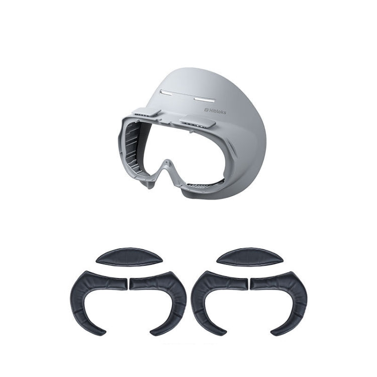 For PICO 4 Hibloks VR Glasses Face Cushion Widened Breathable Protector Pad, Spec: 2pcs PU Cotton - free shipping - PMC TechLife - Order now!