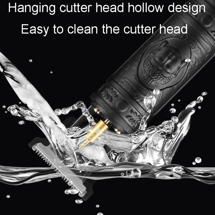 Household Haircutting Tools Electrical Haircut Pusher, Style: Buddhas Head(Black) - free shipping - PMC TechLife - Order now!