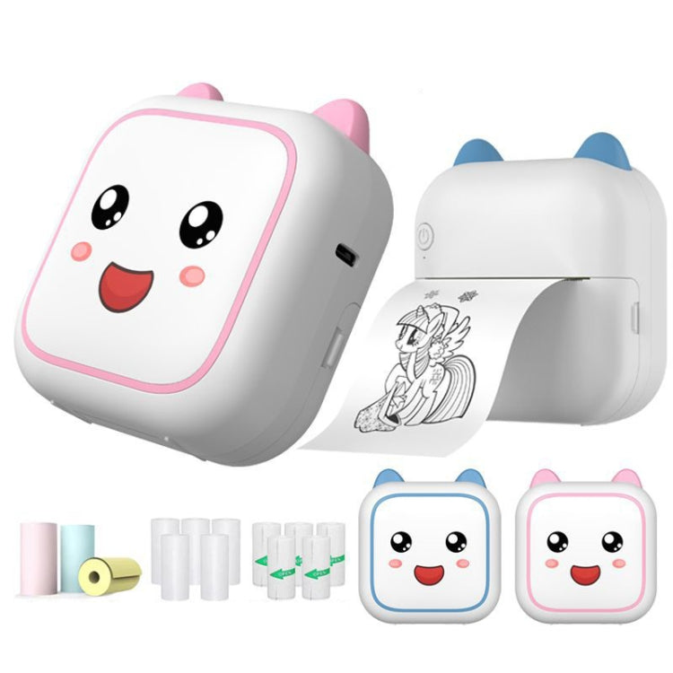 C26 Mini Portable Bluetooth Photo Label Thermal Printer, Spec: Pink+5 Paper - free shipping - PMC TechLife - Order now!