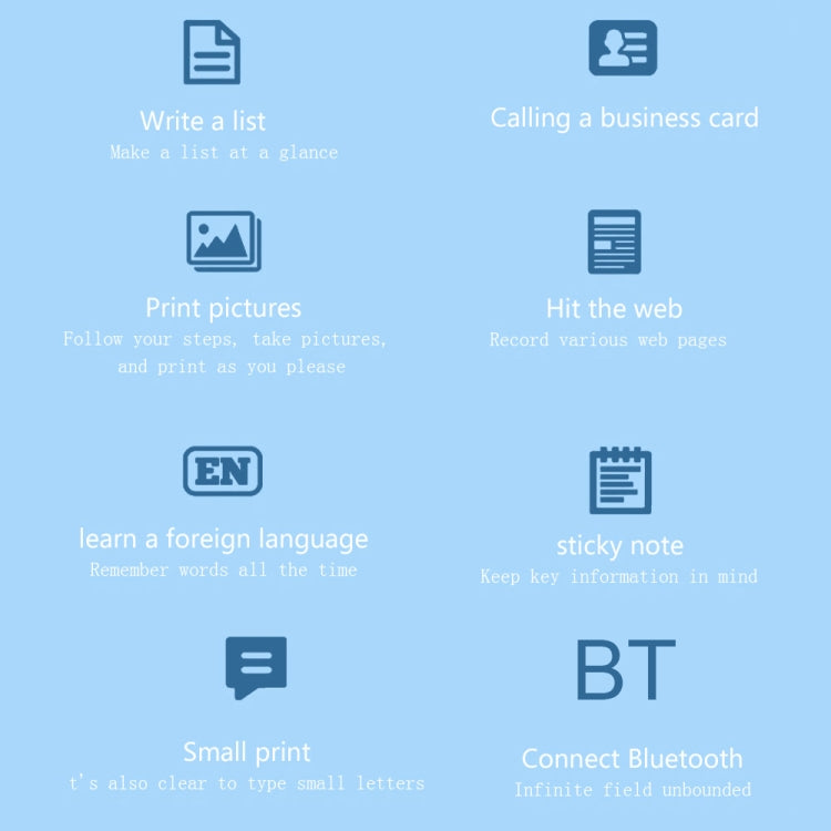 C15 Mini Student Bluetooth Inkless Photo Label Thermal Printer, Spec: Green+5 Stickers+5 Paper+3 Color Paper - free shipping - PMC TechLife - Order now!