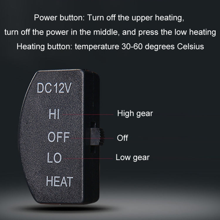 12V Car Winter Electric Heating Short Plush Seat Cushion, Color: Gray - free shipping - PMC TechLife - Order now!