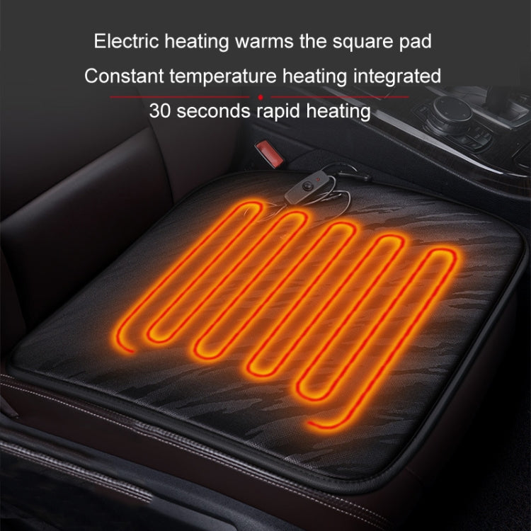 5V Car USB Interface Electric Heating Seat Cushion, Color: Classic Black - Seat Accessories by PMC TechLife | Online Shopping South Africa | PMC TechLife | Buy Now Pay Later Mobicred