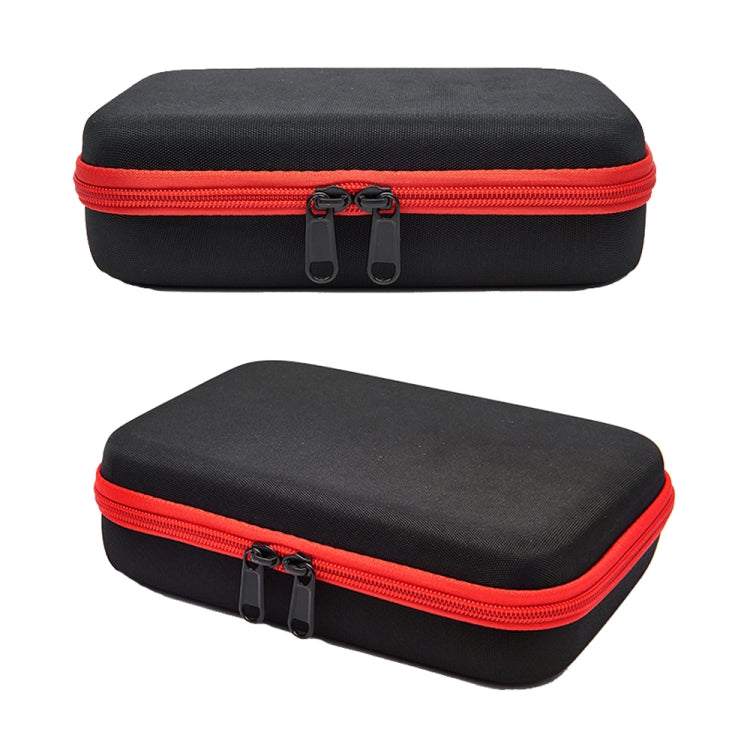 For DJI Osmo Pocket 3 Storage Bag Pocket Camera Handbag(Black Shell Red Inner) - Case & Bags by PMC TechLife | Online Shopping South Africa | PMC TechLife | Buy Now Pay Later Mobicred