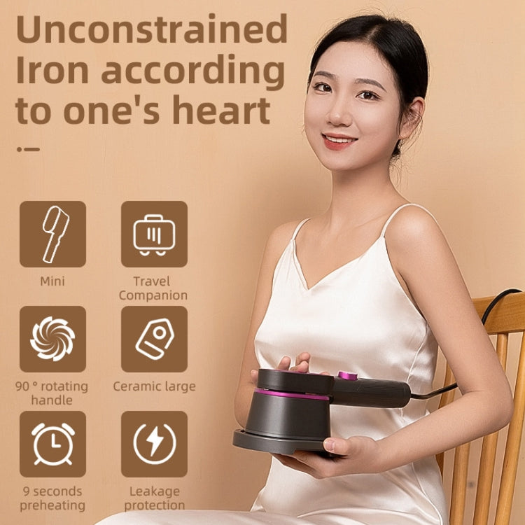 1000W 60ml Water Tank Handheld Garment Steamer with Rotatable Ironing Panel 220V EU Plug - free shipping - PMC TechLife - Order now!
