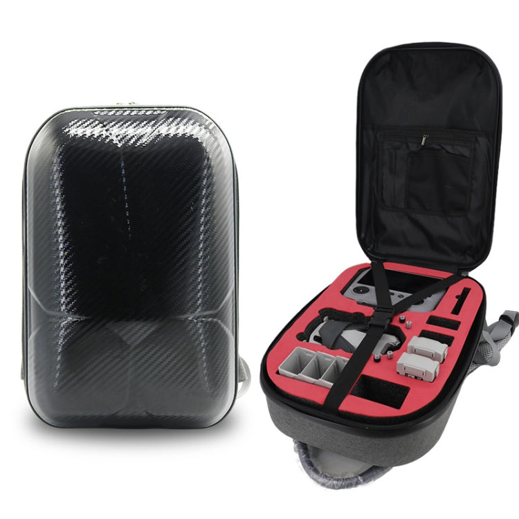 For DJI Mini 4 Pro Drone Storage Bag Carbon Fiber Backpack, Spec: Conventional Style - free shipping - PMC TechLife - Order now!