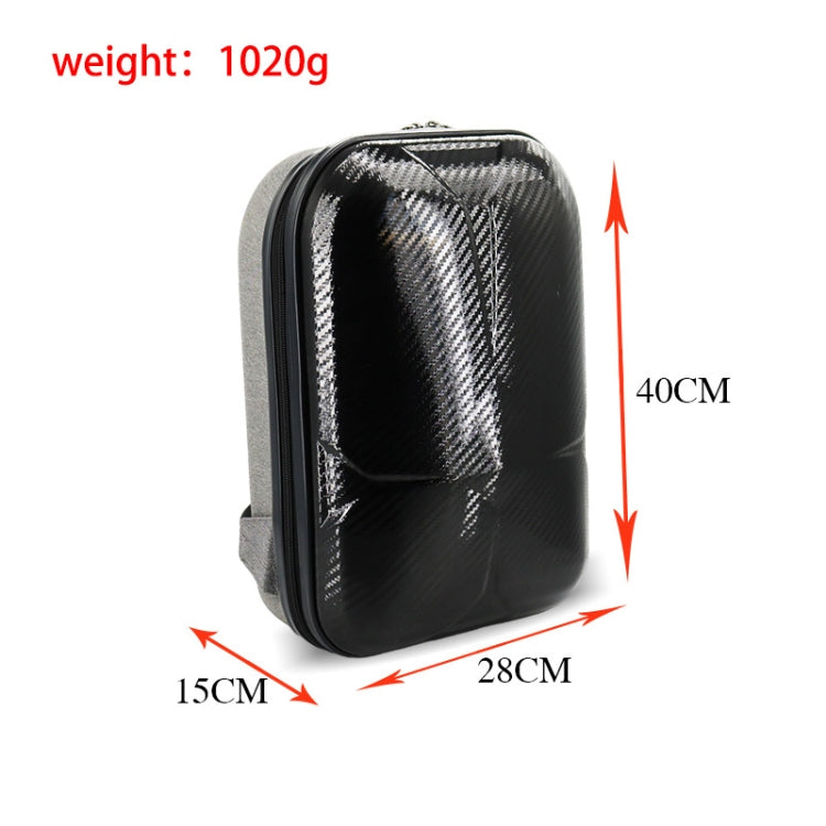 For DJI Mini 4 Pro Drone Storage Bag Carbon Fiber Backpack, Spec: Conventional Style - free shipping - PMC TechLife - Order now!