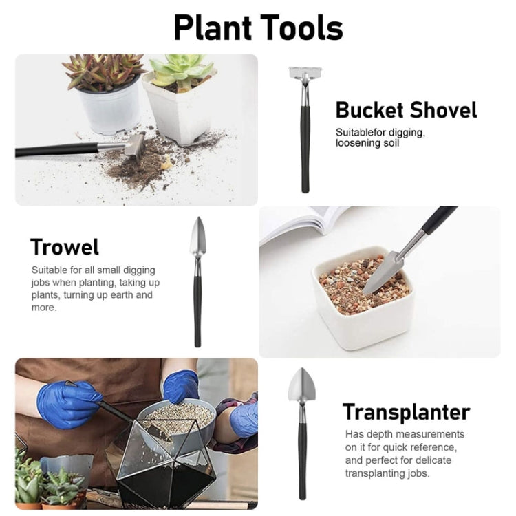 16pcs /Set Succulent Plant Gardening Tools Set Indoor Growing Removal Pots Horticultural Kits - Garden Hand Tools by PMC TechLife | Online Shopping South Africa | PMC TechLife