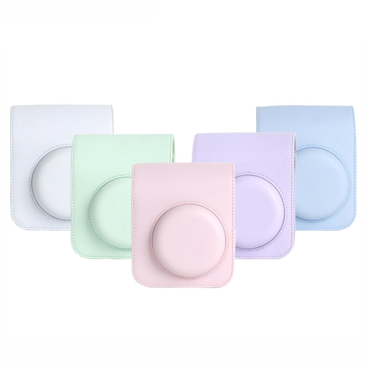 For Polaroid Mini12 7 in 1 Photo Album Sticker Photo Frame Camera Bag, Color: Purple - Leather Bag by PMC TechLife | Online Shopping South Africa | PMC TechLife | Buy Now Pay Later Mobicred