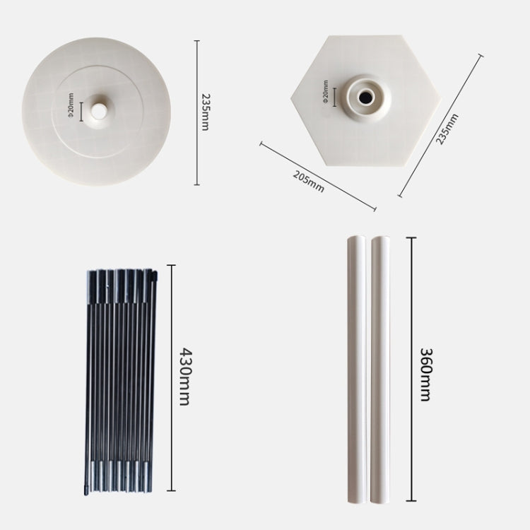 108 x 120 Inch Balloon Arch Stand Set Holiday Party Decoration Props - Balloons by PMC TechLife | Online Shopping South Africa | PMC TechLife