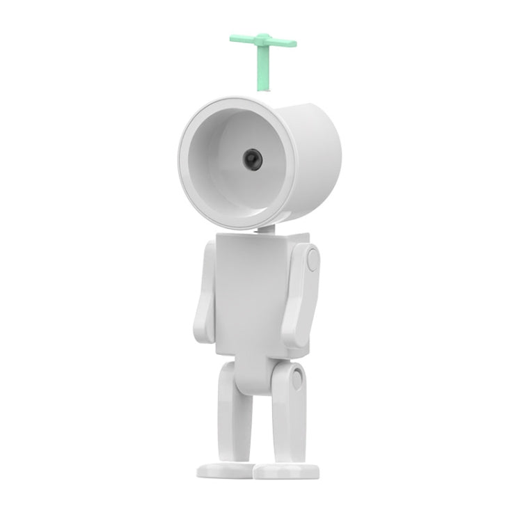 Mini Astronaut Magnetic LED Night Light Desktop Building Block Ornaments Desk Lamp, Color: Round White - Bedside Light by PMc TechLife | Online Shopping South Africa | PMc TechLife | Buy Now Pay Later Mobicred