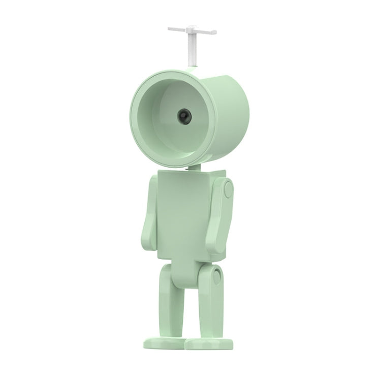 Mini Astronaut Magnetic LED Night Light Desktop Building Block Ornaments Desk Lamp, Color: Round Green - Bedside Light by PMc TechLife | Online Shopping South Africa | PMc TechLife | Buy Now Pay Later Mobicred