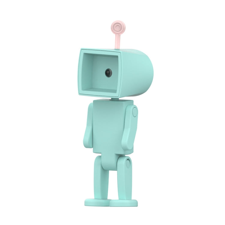 Mini Astronaut Magnetic LED Night Light Desktop Building Block Ornaments Desk Lamp, Color: Square Blue - Bedside Light by PMc TechLife | Online Shopping South Africa | PMc TechLife | Buy Now Pay Later Mobicred