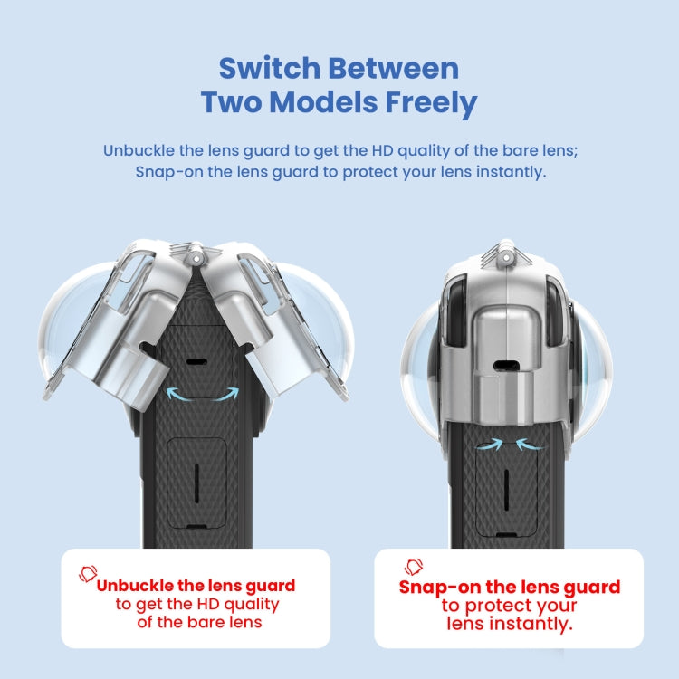 For Insta360 X3 AMagisn Protective Camera Accessories Lens Guard - Case & Bags by aMagisn | Online Shopping South Africa | PMC TechLife | Buy Now Pay Later Mobicred