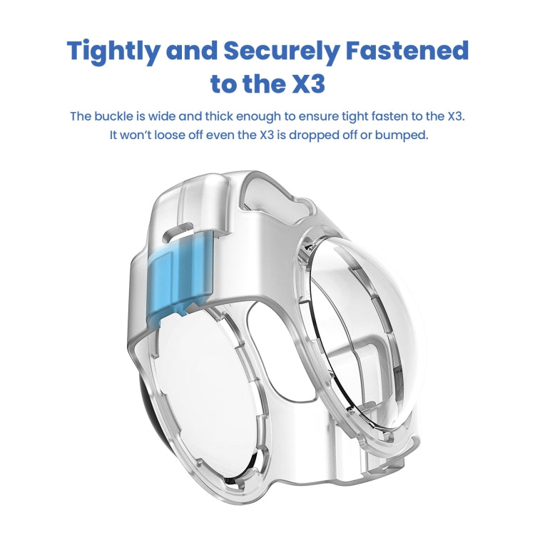 For Insta360 X3 AMagisn Protective Camera Accessories Silicone Case - Case & Bags by aMagisn | Online Shopping South Africa | PMC TechLife | Buy Now Pay Later Mobicred