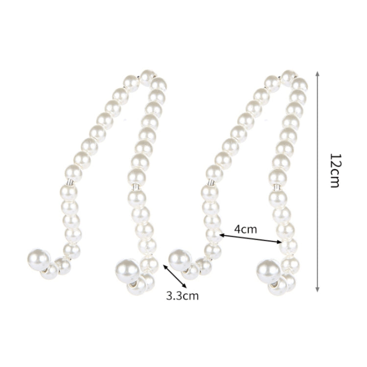 Stainless Steel Pearl Multifunctional Car Seat Back Hook(Mobile Bracket Pearl) - Auto Fastener & Clips by PMC TechLife | Online Shopping South Africa | PMC TechLife | Buy Now Pay Later Mobicred