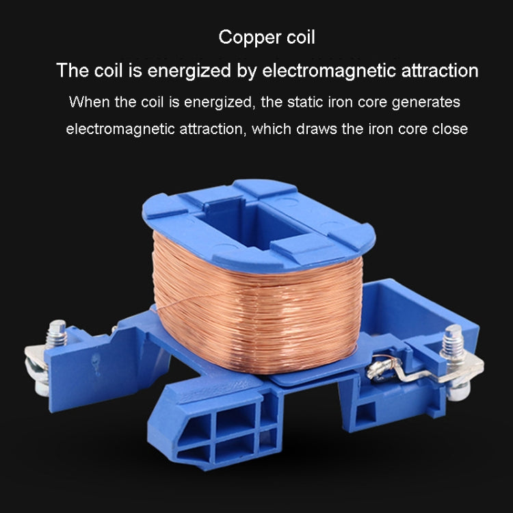 CHNT CJX2-3210 32A 220V Silver Alloy Contacts Multi-Purpose Single-Phase AC Contactor - Relays by CHNT | Online Shopping South Africa | PMC TechLife | Buy Now Pay Later Mobicred