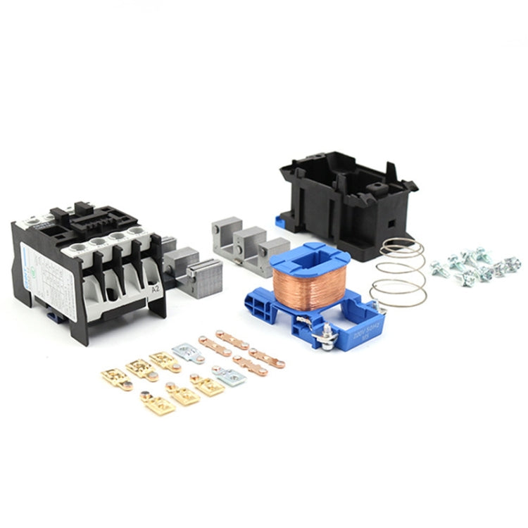 CHNT CJX2-3201 32A 220V Silver Alloy Contacts Multi-Purpose Single-Phase AC Contactor - Relays by CHNT | Online Shopping South Africa | PMC TechLife | Buy Now Pay Later Mobicred
